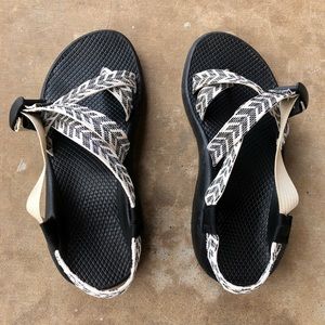Chaco Sandals Z/2 Classic Trine Black/White W8